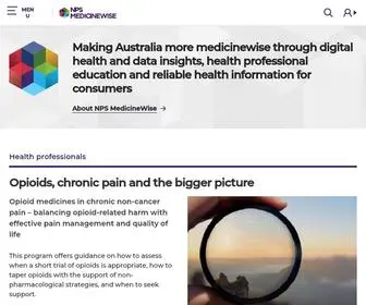 NPS.org.au(NPS MedicineWise) Screenshot