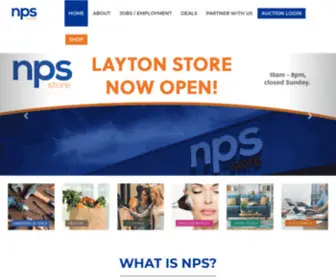 NPSstore.com(Discount Warehouse In Utah) Screenshot