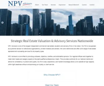 Npvadvisors.com(NPV Advisors) Screenshot