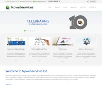 Npwebservices.co.uk(Website design agency in Watford and Harrow) Screenshot