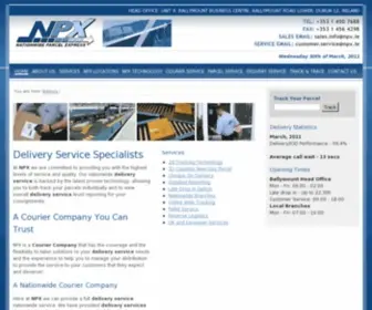 NPX.ie(Delivery Service) Screenshot