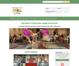 Nqa.org(The National Qigong Association (NQA)) Screenshot