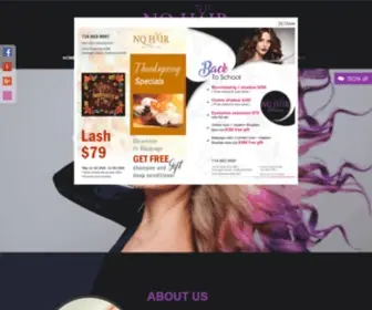 Nqhairsalonspa.com(Hair Salon) Screenshot