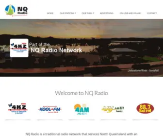 Nqradio.com.au(NQ Radio NQ Radio) Screenshot