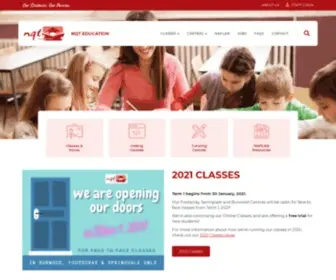 NQT.com.au(NQT Education) Screenshot