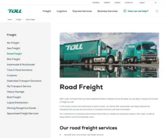 NQX.com.au(Road Freight) Screenshot