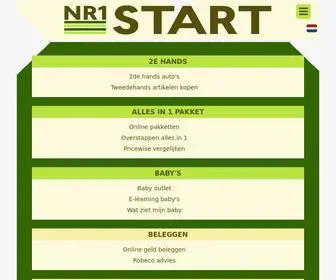 NR1Start.nl(Nr1 Start) Screenshot