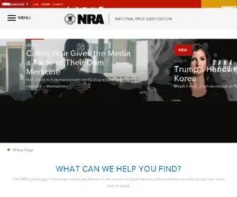 Nra.com(The National Rifle Association) Screenshot