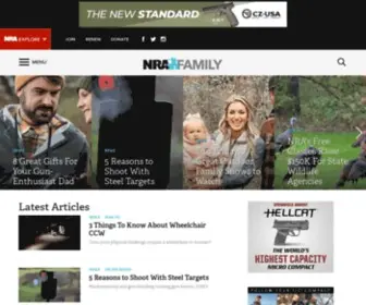 Nrafamily.org(NRA Family) Screenshot