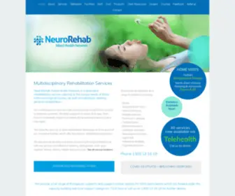 Nrah.com.au(NeuroRehab Allied Health Network (NRAH)) Screenshot