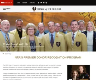 Nraringoffreedom.com(Ring of Freedom Digital Magazine) Screenshot