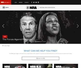 Nratv.com(The National Rifle Association) Screenshot