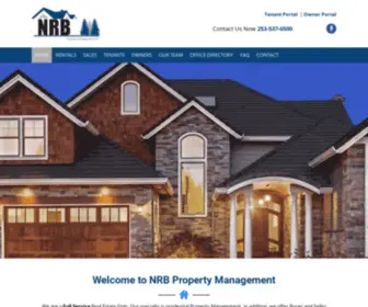 NRBproperties.net(NRB Property Management LLC) Screenshot