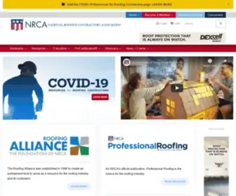 Nrca.net(National Roofing Contractors Association Home) Screenshot
