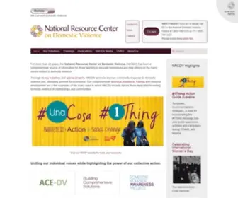 NRCDV.org(National Resource Center on Domestic Violence) Screenshot
