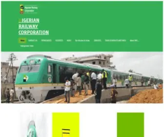 NRC.gov.ng(Nigerian Railway Corporation) Screenshot