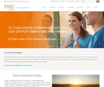 NRchealth.com(NRC Health) Screenshot