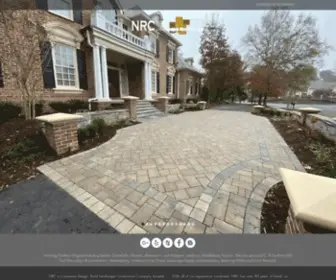 NRclandscaping.com(Pool Construction) Screenshot