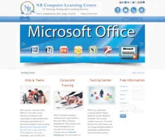 NRCLC.com(IT Training Testing Certification) Screenshot