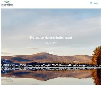 NRCM.org(Protecting Maine's Environment) Screenshot