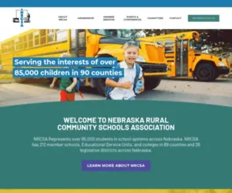 NRcsa.net(Nebraska Rural Community Schools Association) Screenshot