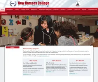 NRCSchools.com(New Ramses College) Screenshot