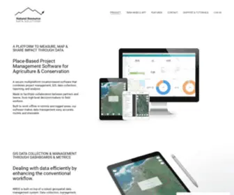 NRDsdata.com(Efficient tools for effective resource management. Natural Resource Data Solutions) Screenshot