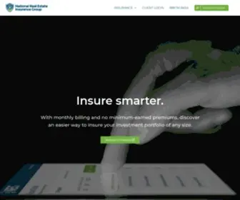 Nreig.com(National Real Estate Insurance Group) Screenshot