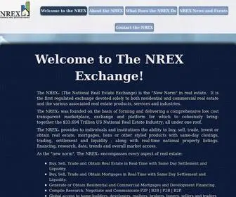 Nrex.org(The NREX) Screenshot