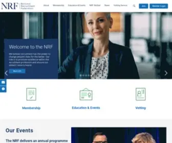NRF.ie(National Recruitment Federation in Ireland) Screenshot