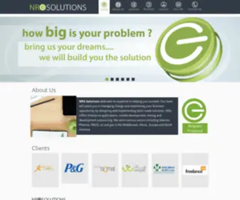 NRG-IT.com(NRG Solutions) Screenshot