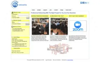 NRG-Networks.com(Professional Networking With The Right People For You And Your Business) Screenshot