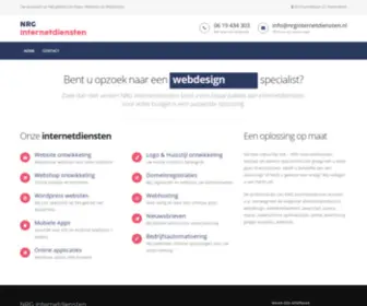 Nrginternetdiensten.nl(NRG Internetdiensten) Screenshot