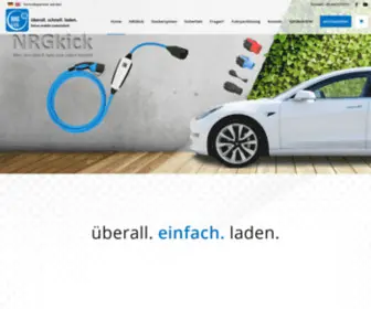 NRgkick.com(Alles, was dein E-Auto zum Laden braucht) Screenshot