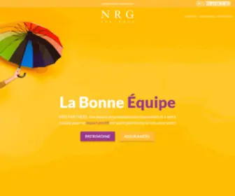 NRgpartners.fr(NRG Partners) Screenshot