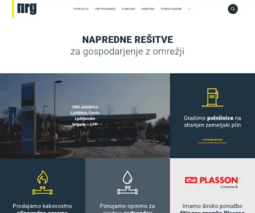 NRG.si(Napredne rešitve za gospodarjenje z omrežji) Screenshot