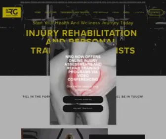 NRGsportstherapy.com(Physio London) Screenshot