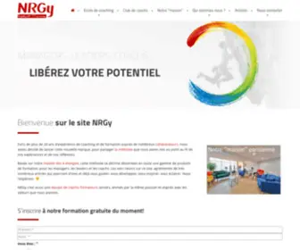 NRGY-Training.fr(Managers, Leaders, Coachs : libérez votre potentiel avec NRGy Training) Screenshot
