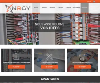 NRGY.ca(Accueil) Screenshot