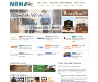 Nrha1.com(NRHA) Screenshot