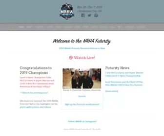 Nrhafuturity.com(NRHA Futurity) Screenshot