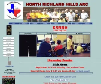 Nrharc.org(North Richland Hills ARC) Screenshot