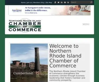 Nrichamber.com(Northern Rhode Island Chamber of Commerce Lincoln) Screenshot