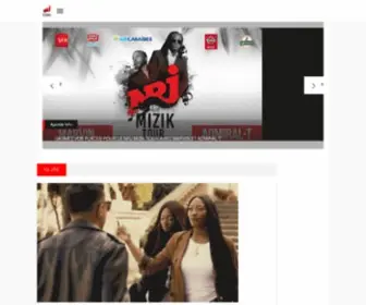 Nrjantilles.com(NRJ Antilles) Screenshot