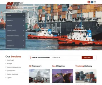 NRllogistics.com(Your Freight Gate) Screenshot