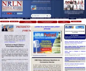 NRLN.org(The National Retiree Legislative Network (NRLN)) Screenshot