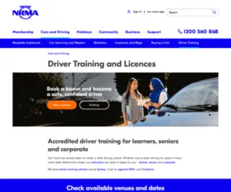 Nrmasaferdriving.com.au(Driver Training & Lessons) Screenshot