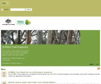 NRM.gov.au(National Landcare Program) Screenshot