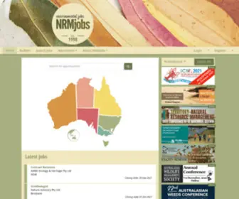 NRmjobs.com.au(NRM Jobs) Screenshot
