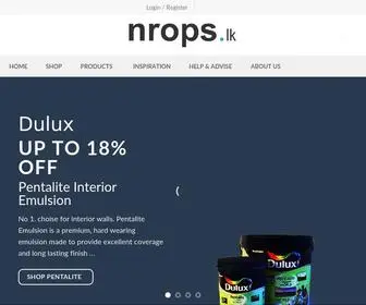 Nrops.lk(New Royal Paints Stores (Pvt) Ltd) Screenshot